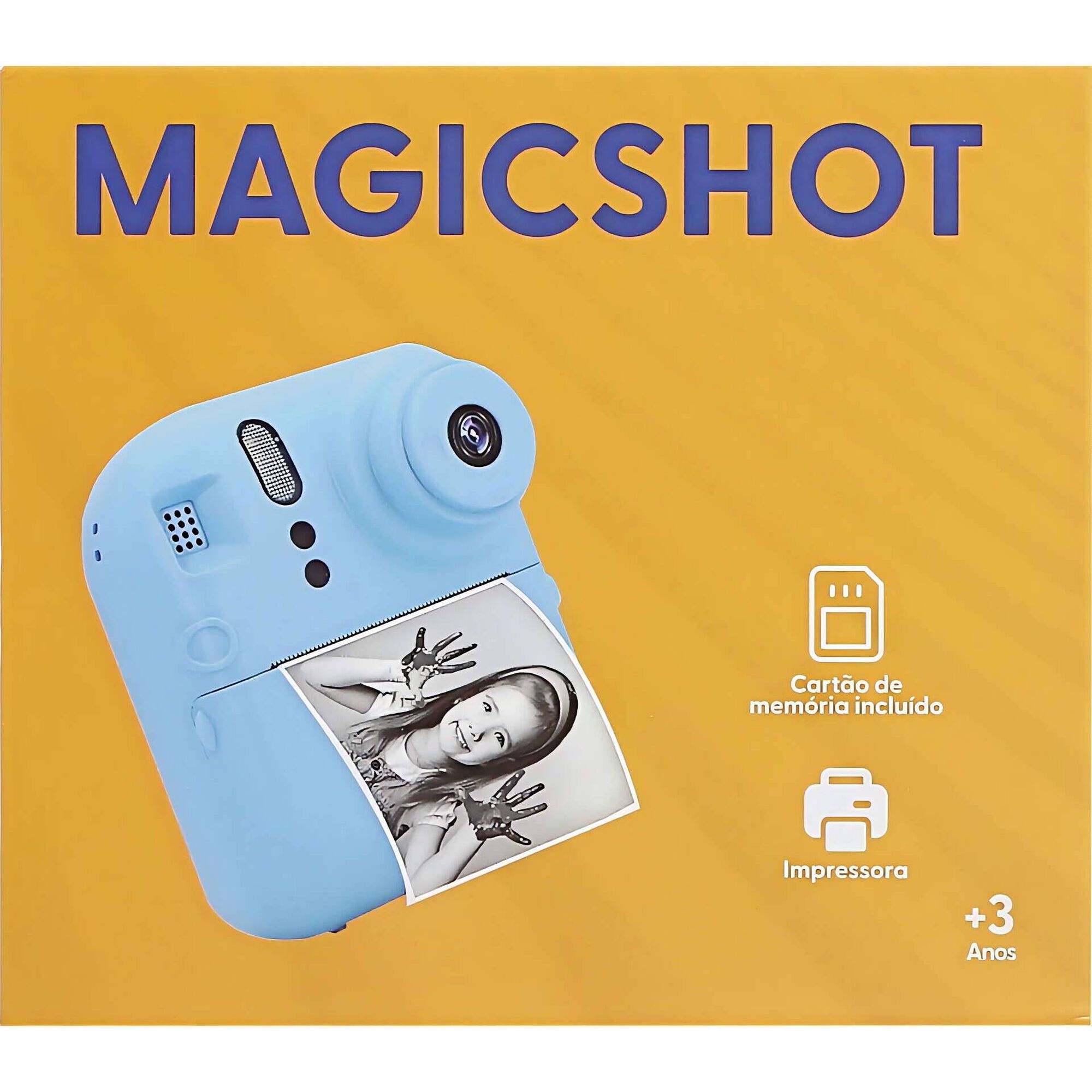 Kid Tech - C&acirc;mara Digital com Impressora