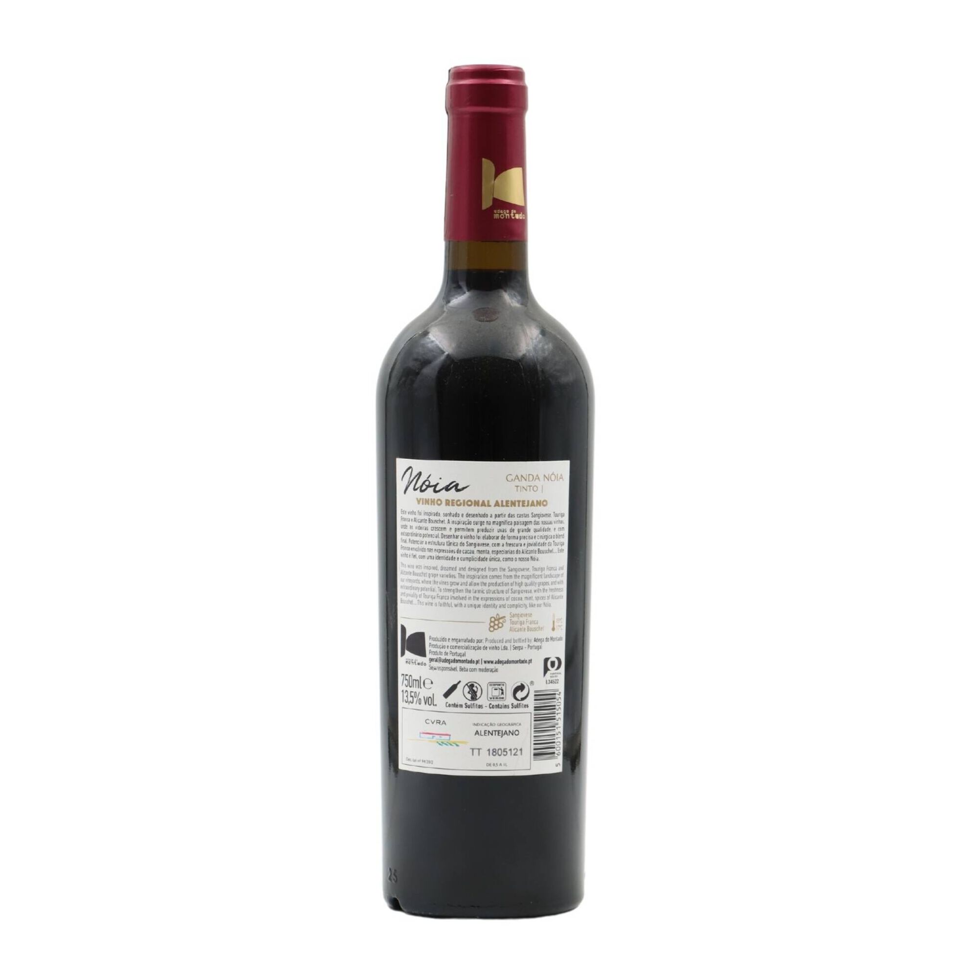 N&oacute;ia Alentejano Vinho Tinto