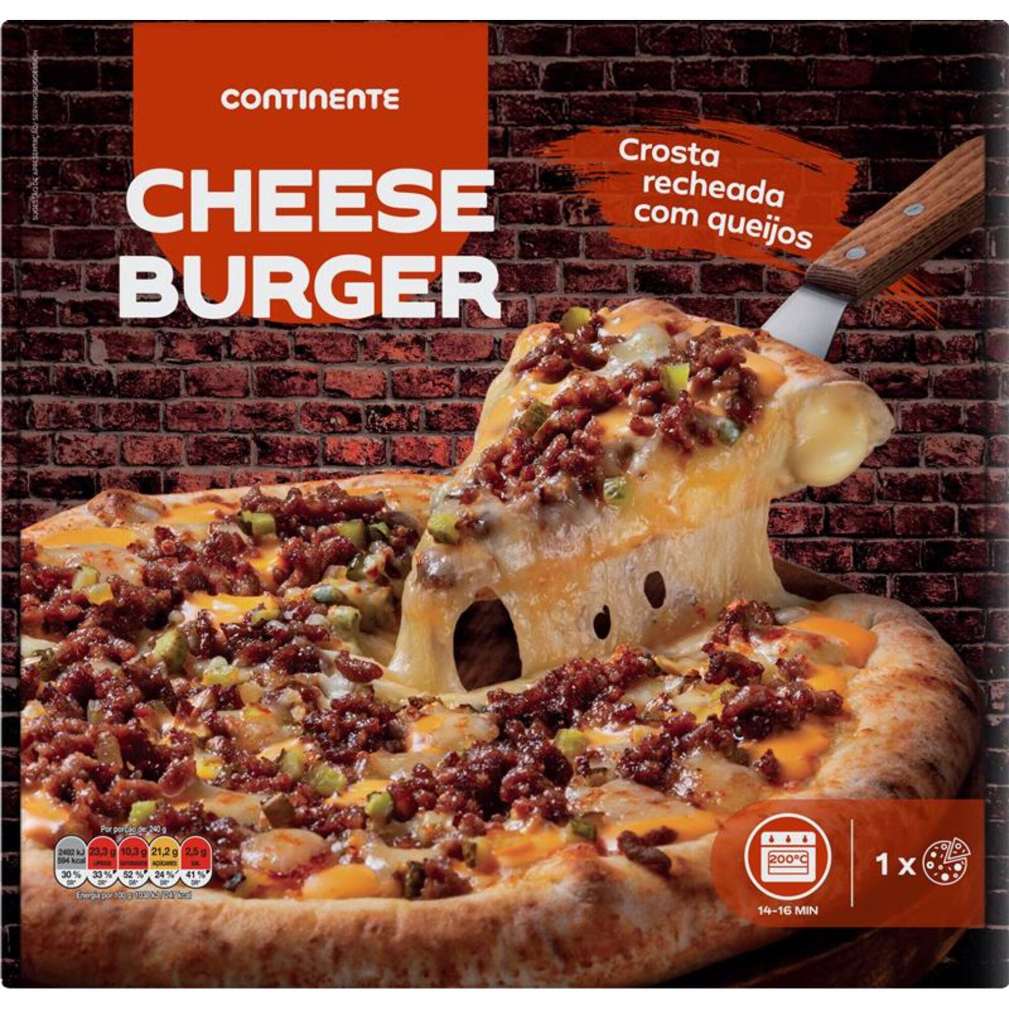 Pizza Cheeseburger Continente
