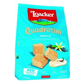 Bolachas Wafers Quadratini Baunilha Bolachas Wafers Quadratini Baunilha