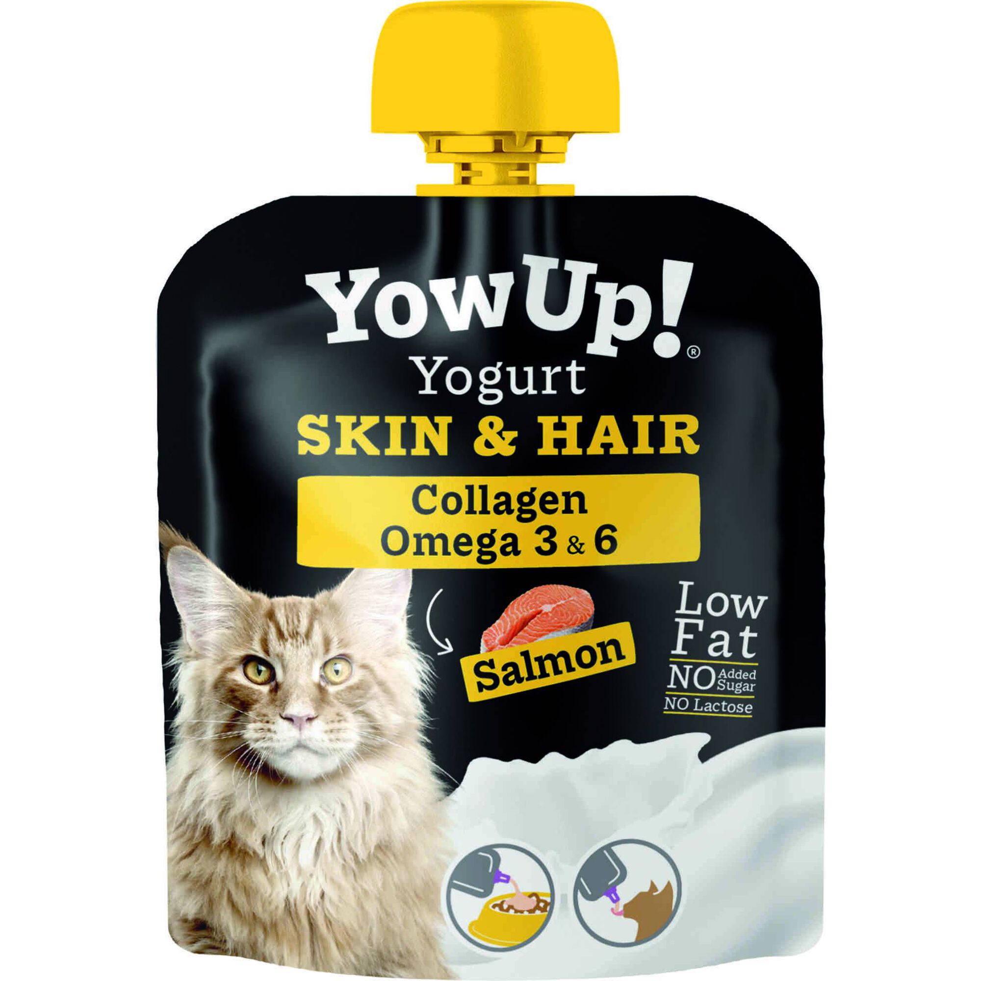 Iogurte para Gato Salmão Pele e Pelo Iogurte para Gato Salmão Pele e Pelo