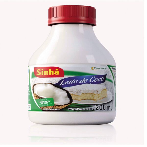 Leite de Coco sem Glúten Sinhá