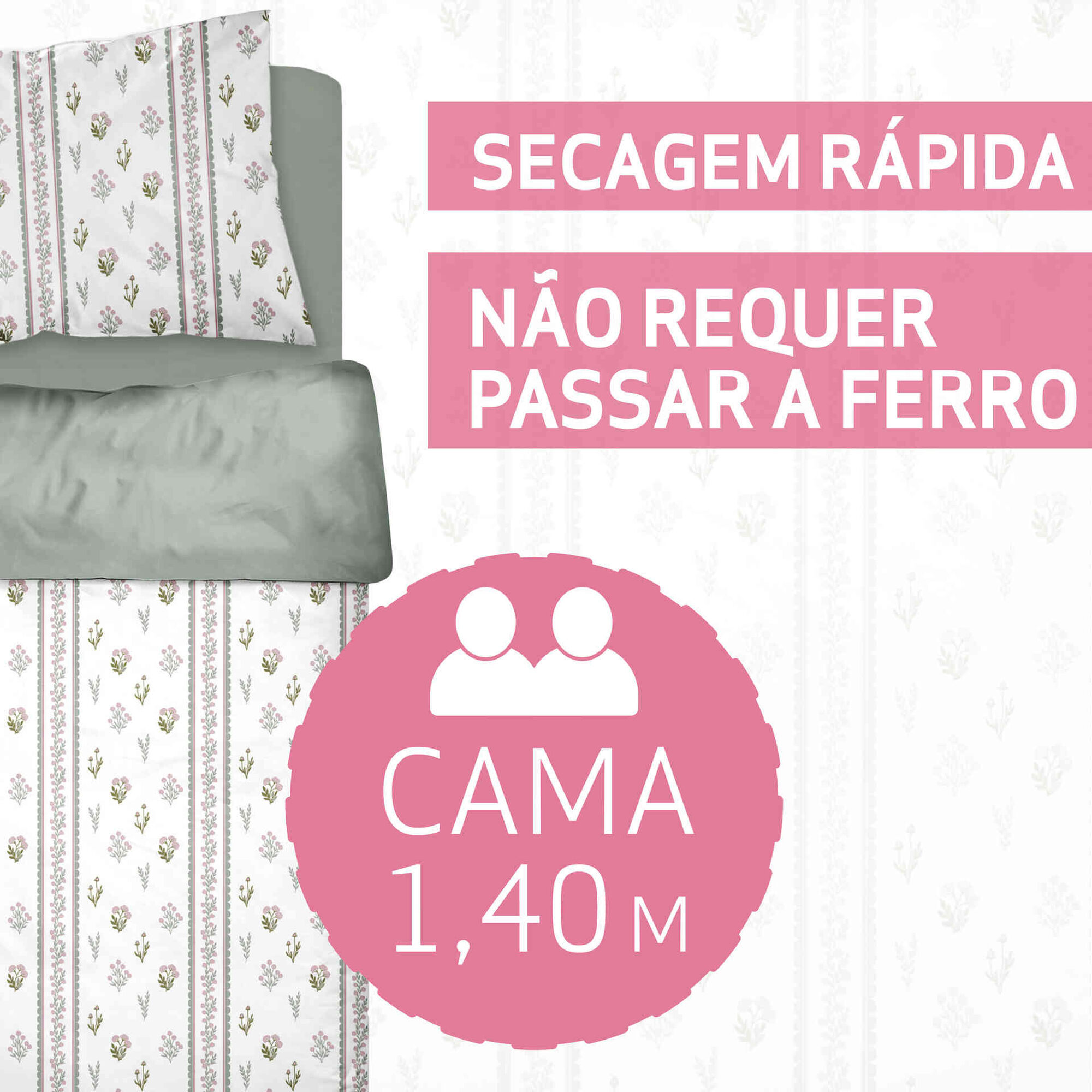 Conjunto Lençóis Microfibra