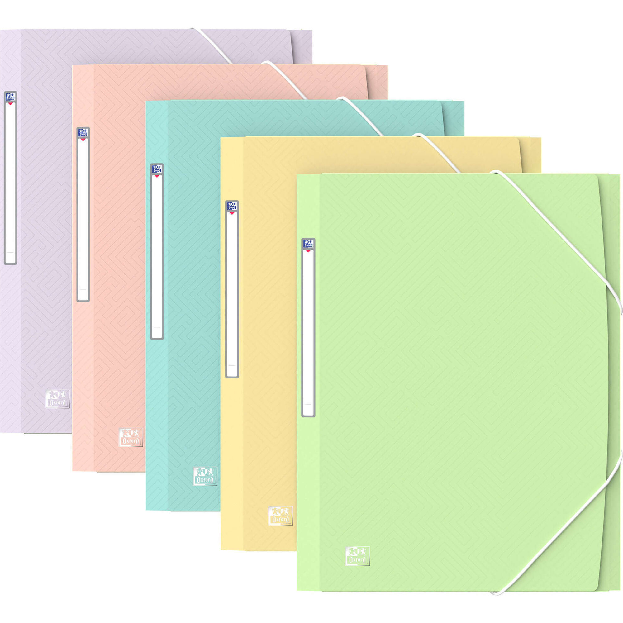 Capa com Elástico Urban Pastel A4 (várias cores)