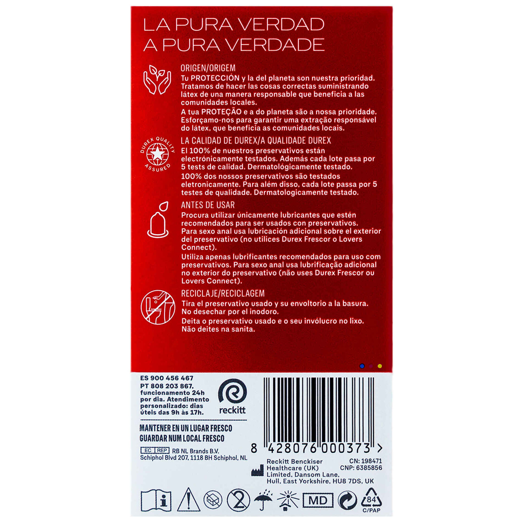 Preservativos Sensitivo Slim Fit