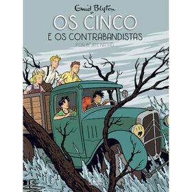 Banda Desenhada N&ordm; 4  - Os Cinco e os Contrabandistas de Enid Blyton