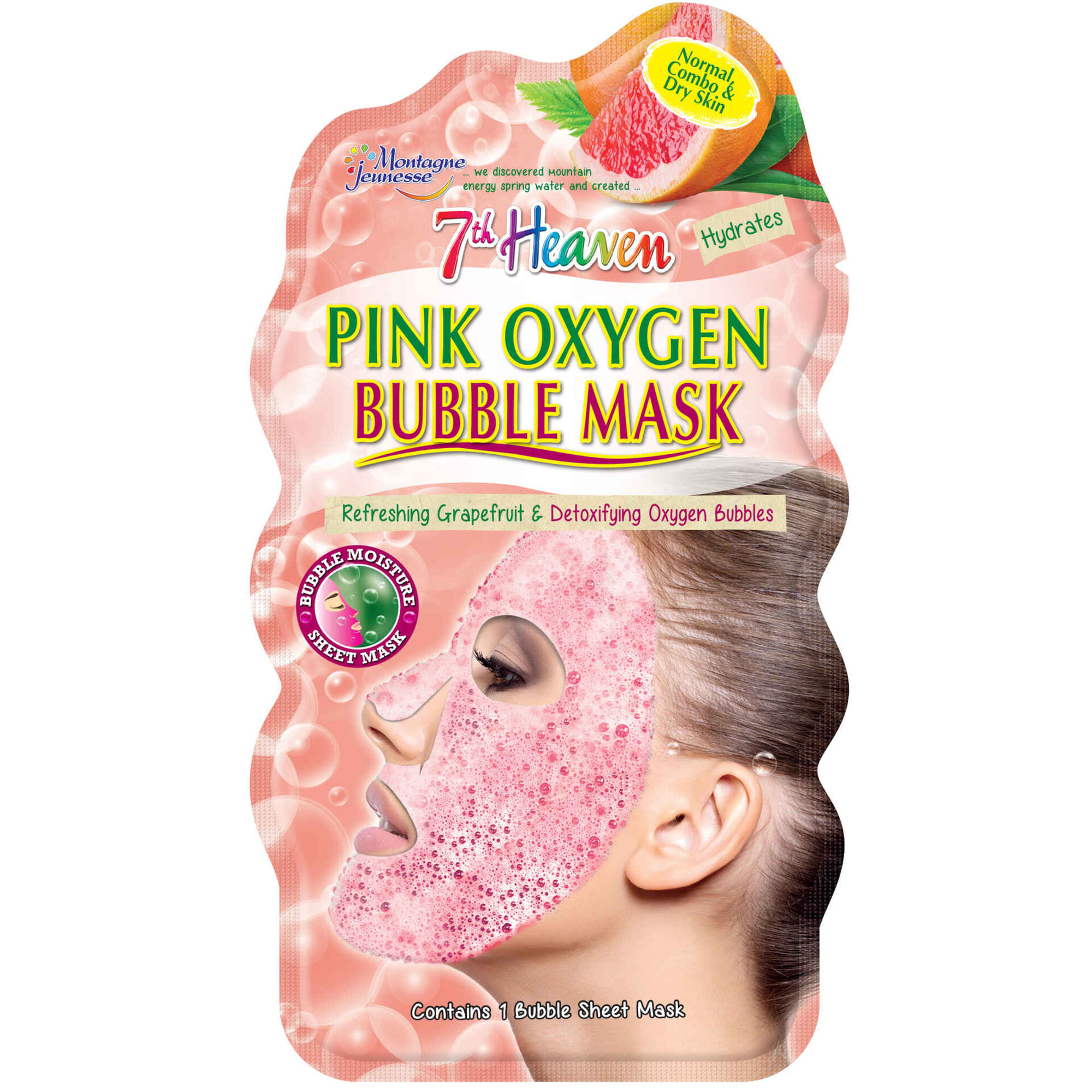 Máscara Facial Heaven Pink Oxygen