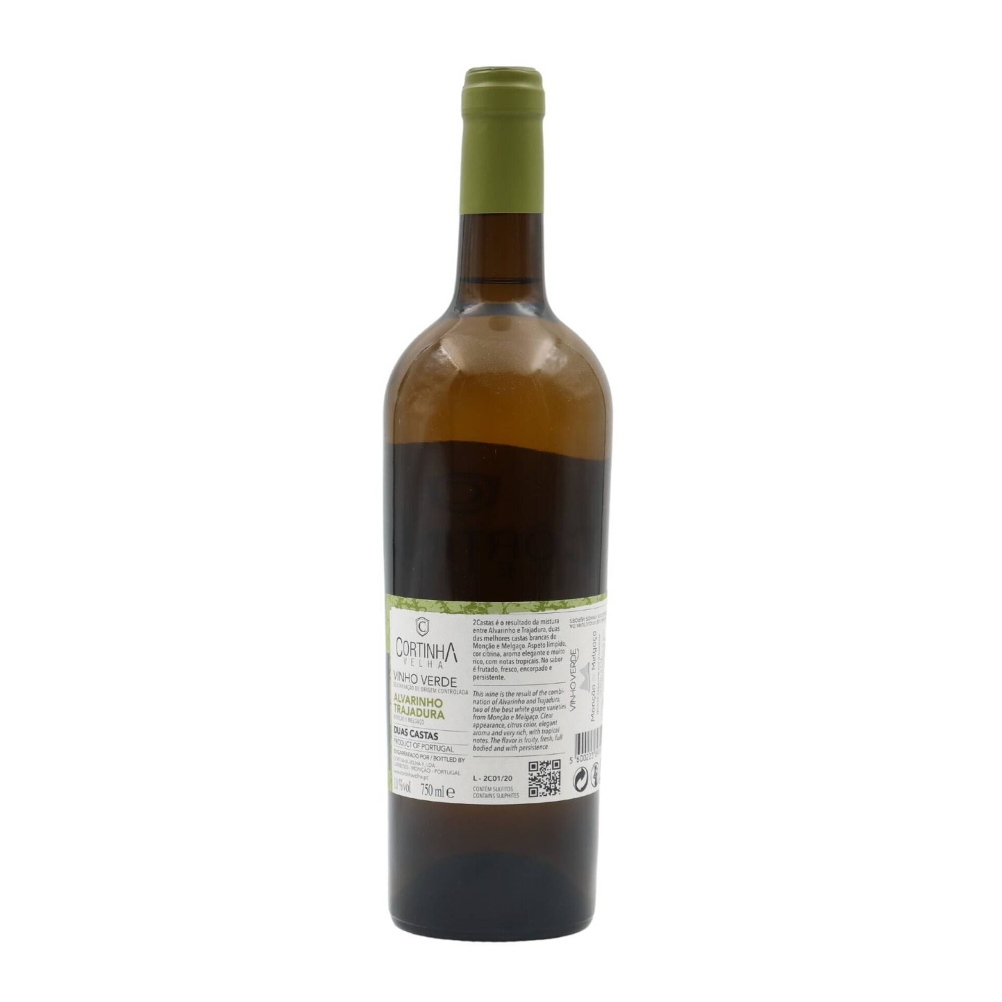Cortinha Velha Duas Castas Branco Vinho Verde