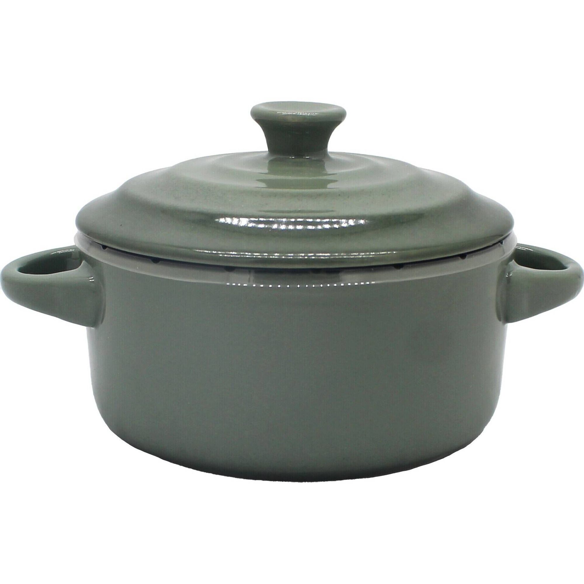 Caçarola Média para Forno Grés 920ml Verde