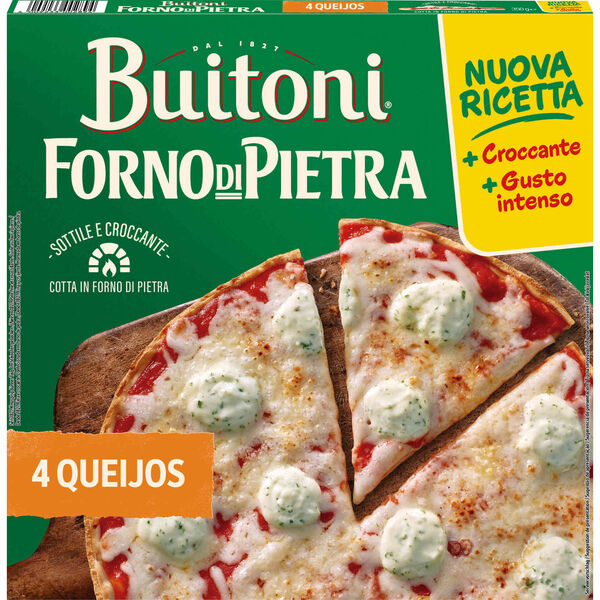 Pizza 4 Queijos Forno Di Pietra