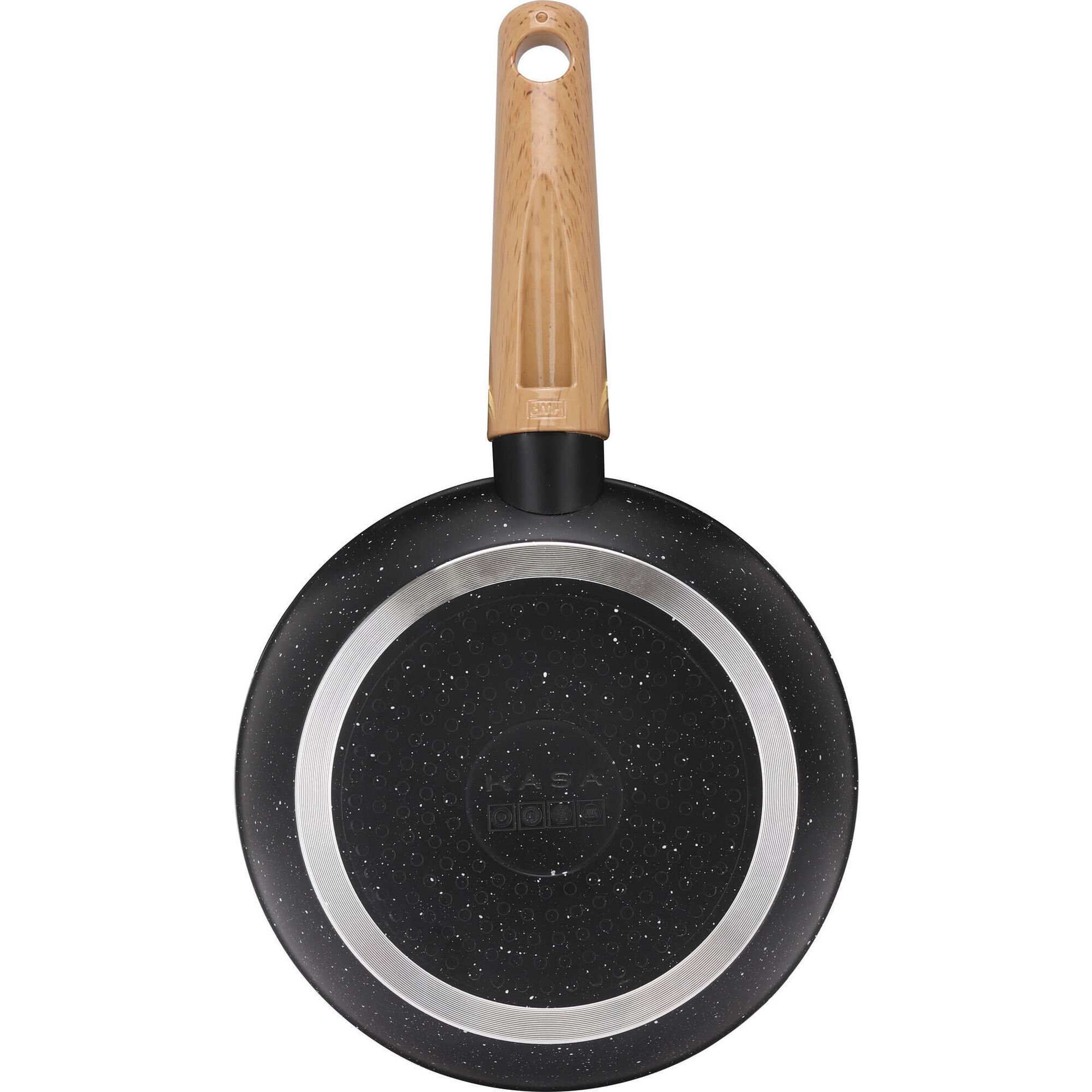 Conjunto 3 Frigideiras Antiaderente Alumínio Wood