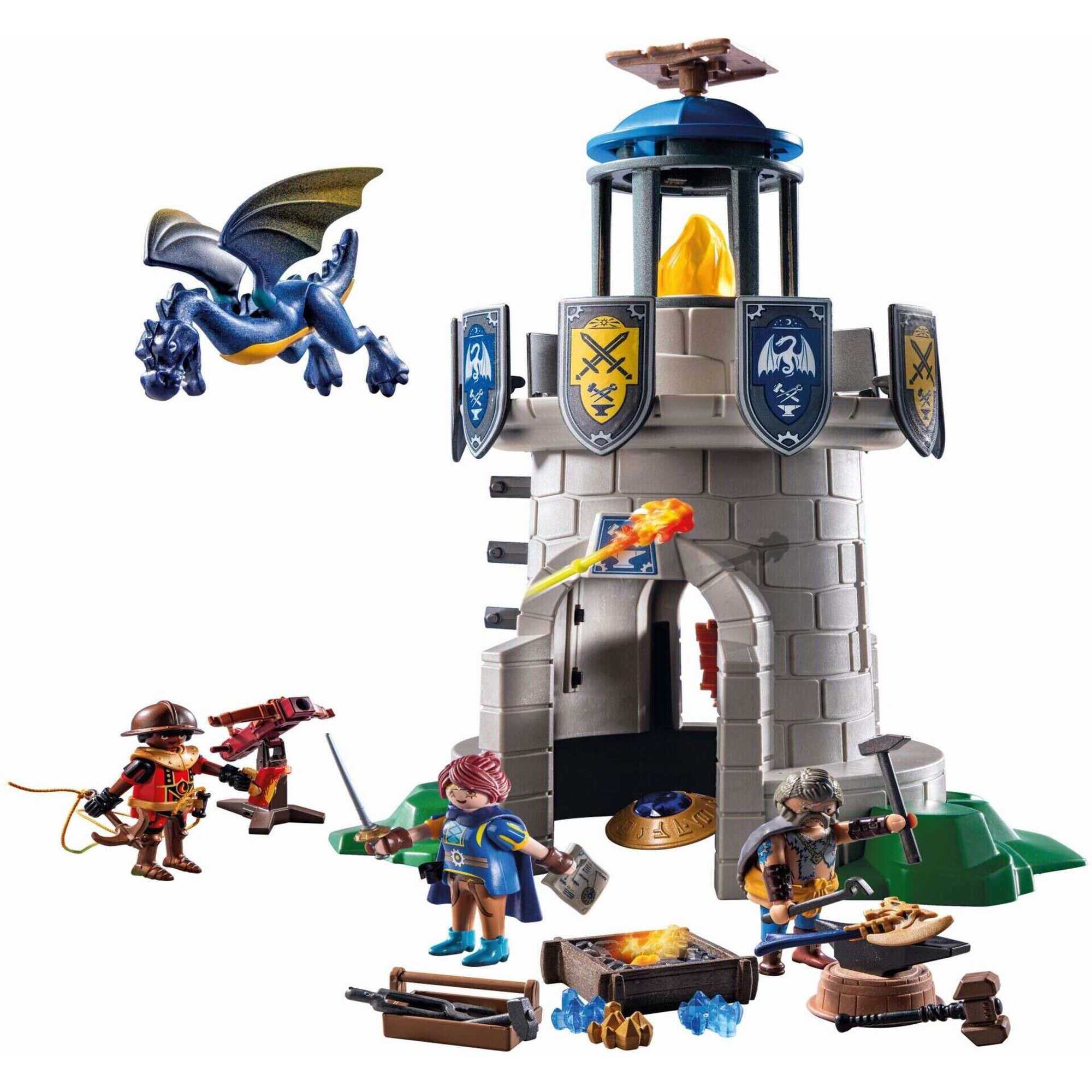 Playmobil - Torre Cavaleiros e Drag&atilde;o
