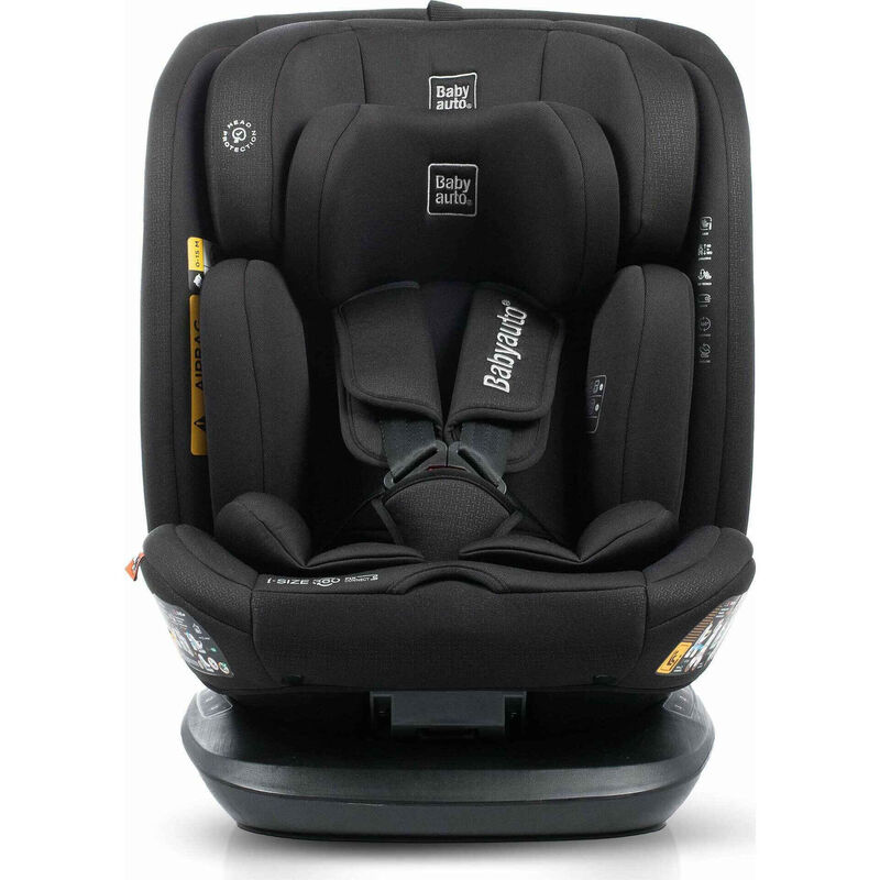 Cadeira Auto I-Size 40-150cm Isofix Preta Rotativa Cario Babyauto