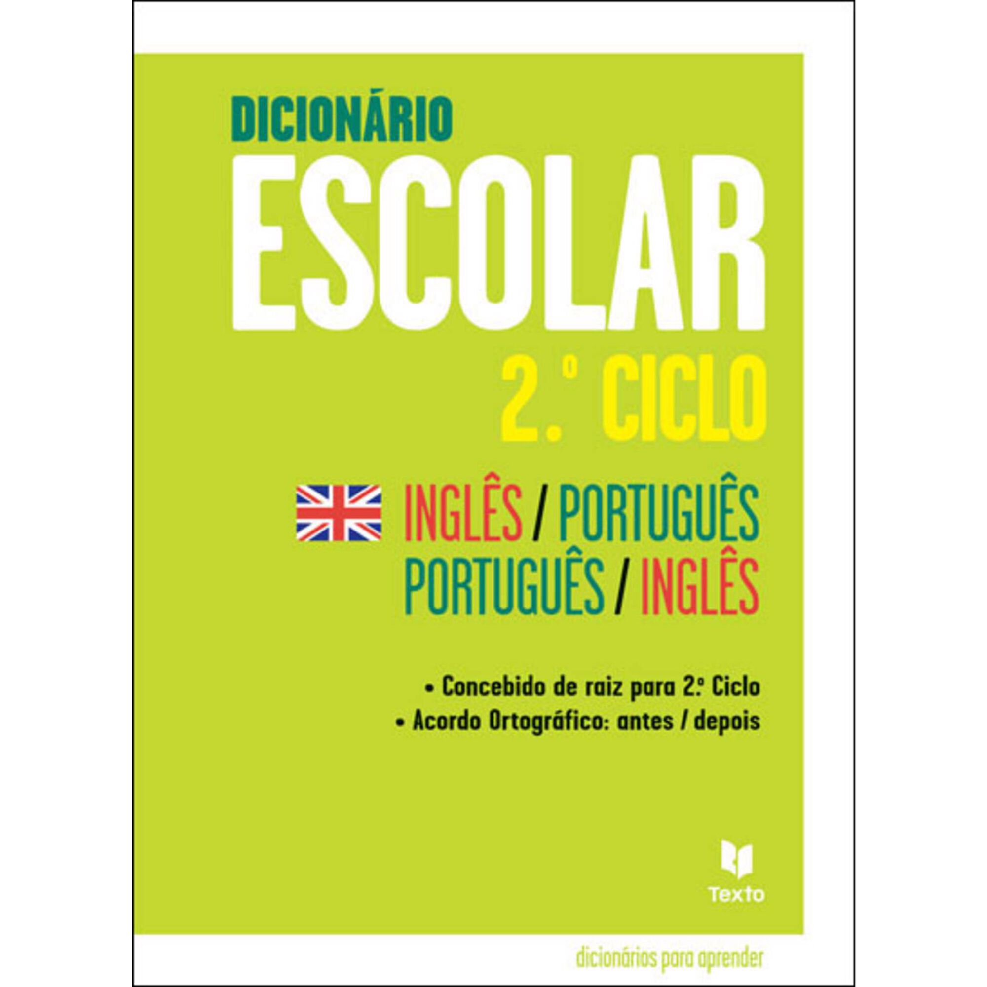 Dicionário Escolar Inglês-Português-Inglês - 2º Ciclo