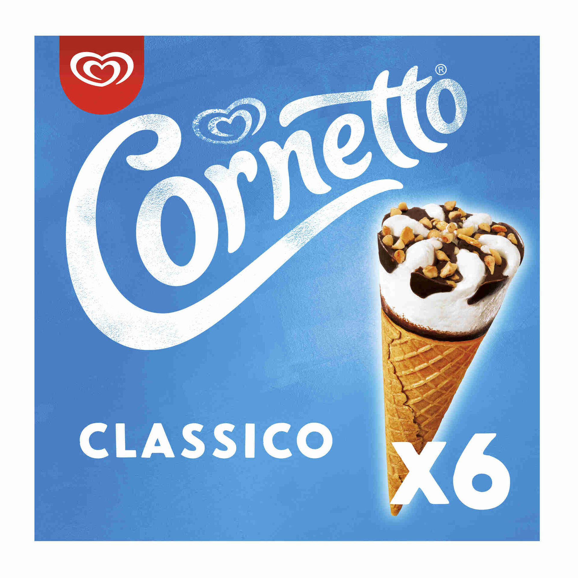 Gelado Cone Clássico emb. 540 ml (6 un) Continente Online