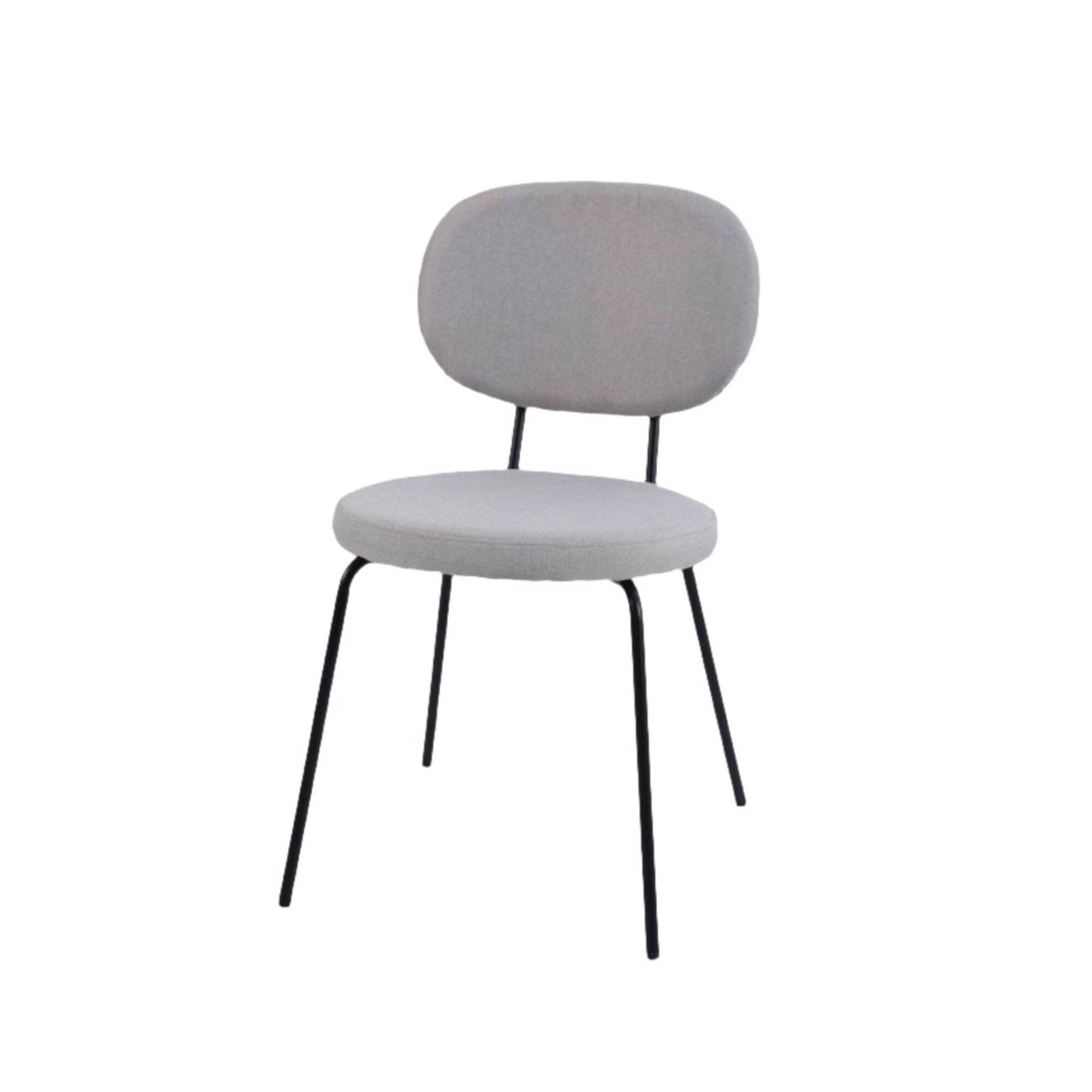 Cadeira Estofada Bege Story