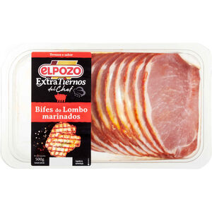 Bifes do Lombo de Porco Marinados ElPozo