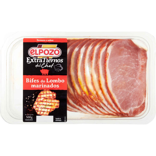 Bifes do Lombo de Porco Marinados ElPozo
