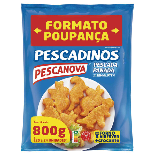 Pescadinos de Pescada Panada sem Glúten Pescanova