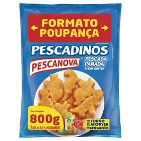 Pescadinos de Pescada Panada sem Glúten Pescadinos de Pescada Panada sem Glúten