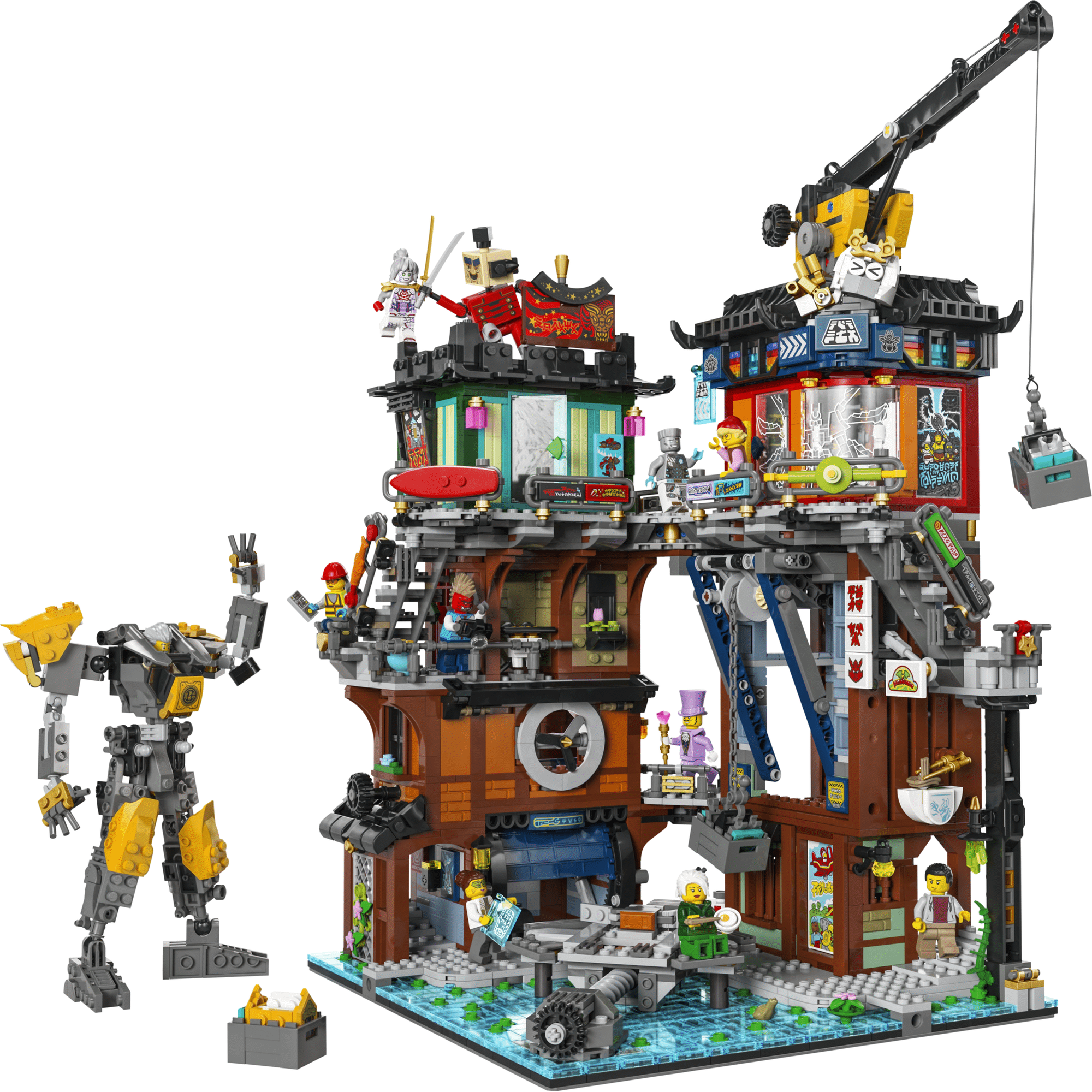 LEGO Ninjago - Oficinas da Cidade de NINJAGO - 71837