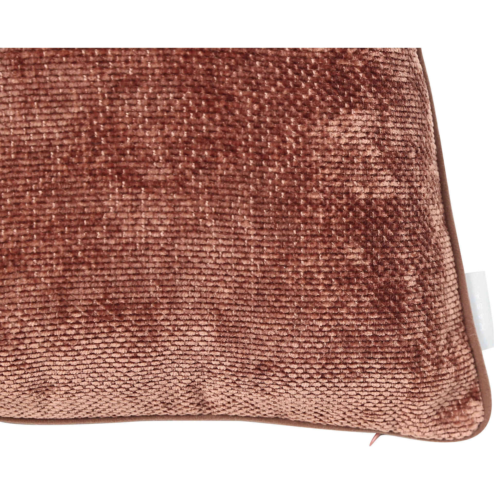 Almofada Chenille Quadrada 45x45cm Laranja Kasa