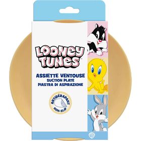 Prato em Silicone Looney Tunes Abc