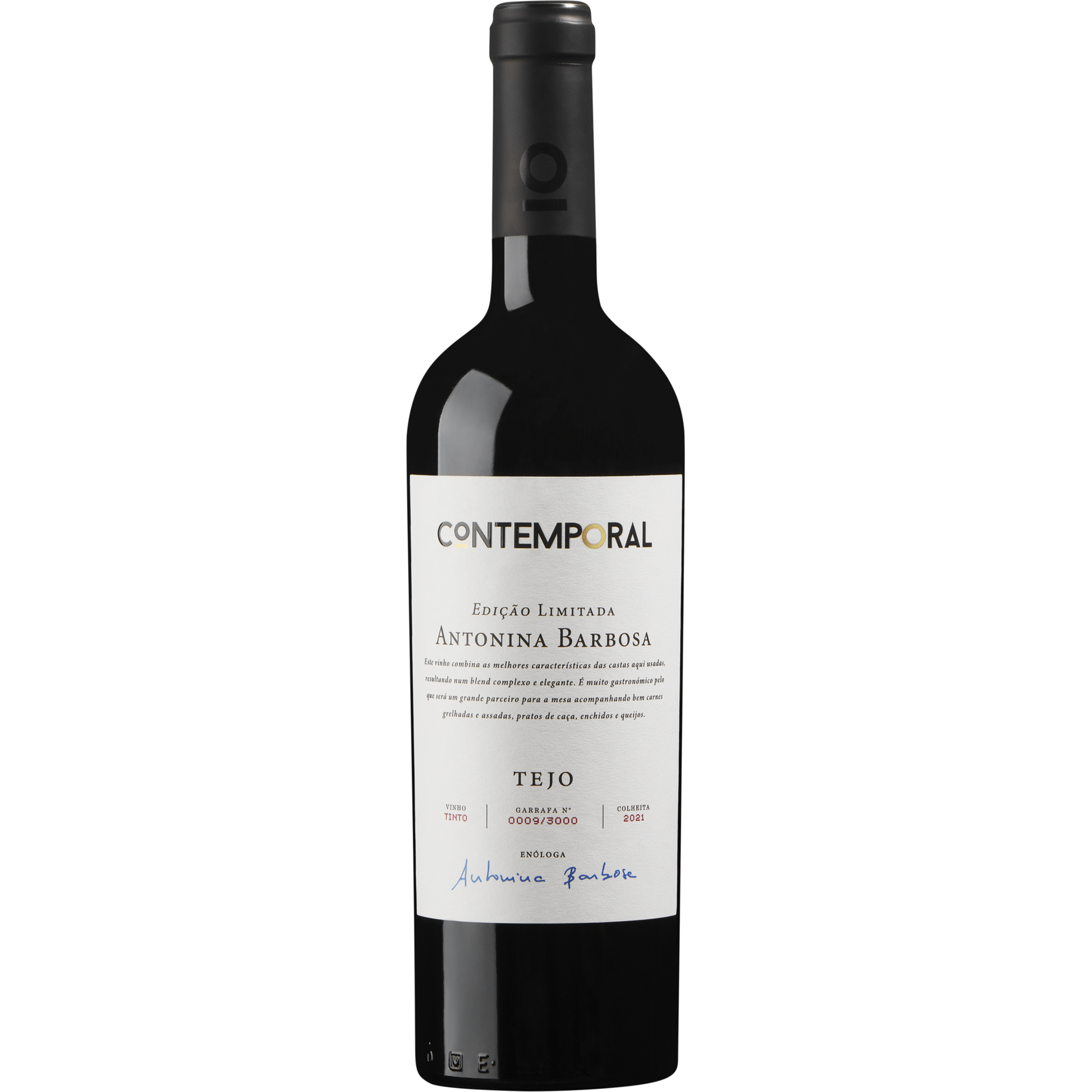 Contemporal Edi&ccedil;&atilde;o Limitada Antonina Barbosa Tejo Vinho Tinto