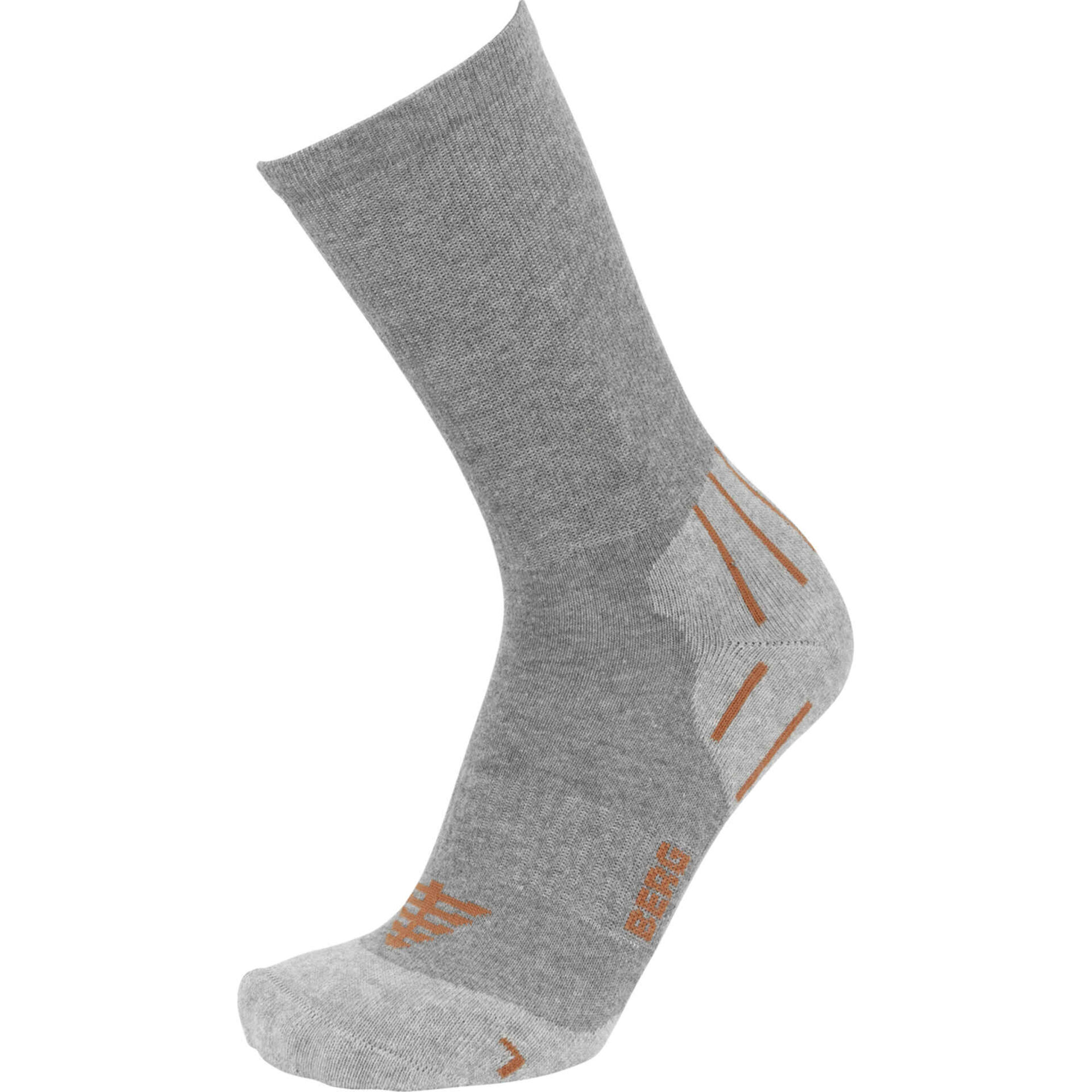 Meias Caminhada Cano Médio Cinza 42-45