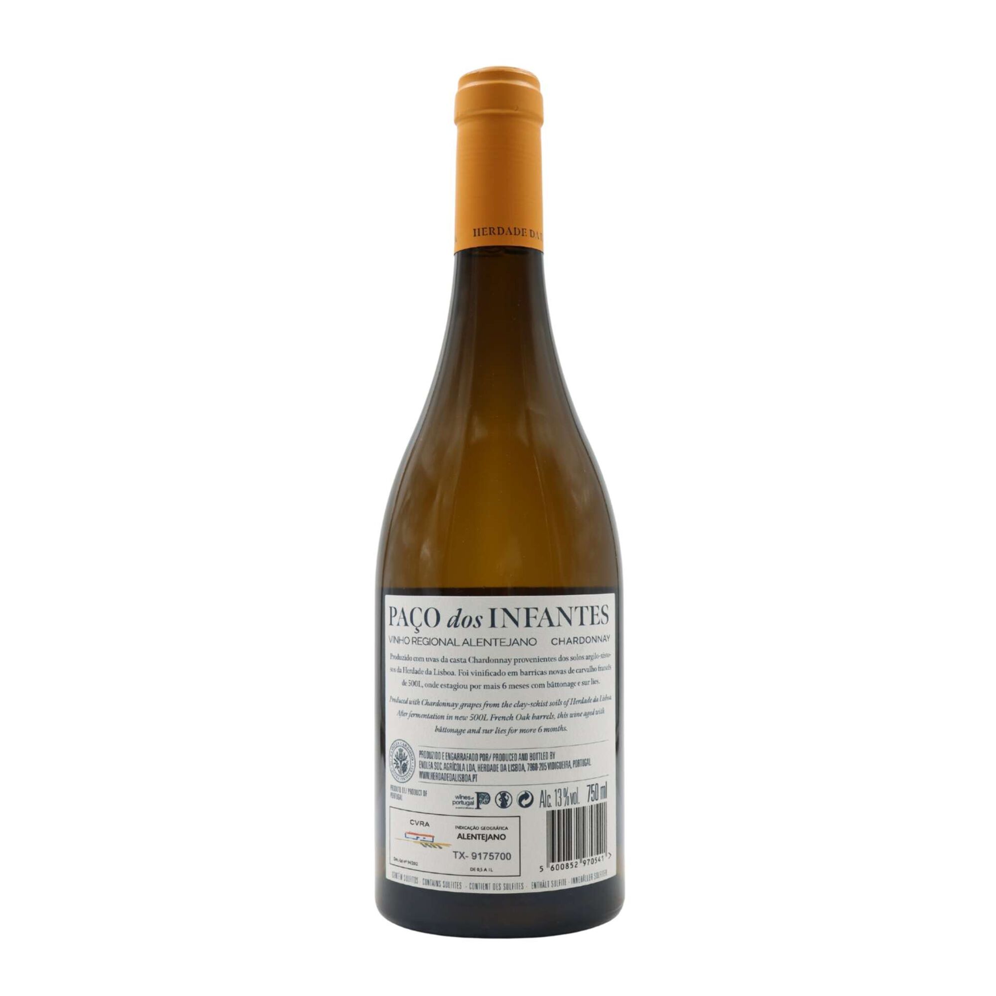 Pa&ccedil;o Dos Infantes Chardonnay Alentejano Vinho Branco
