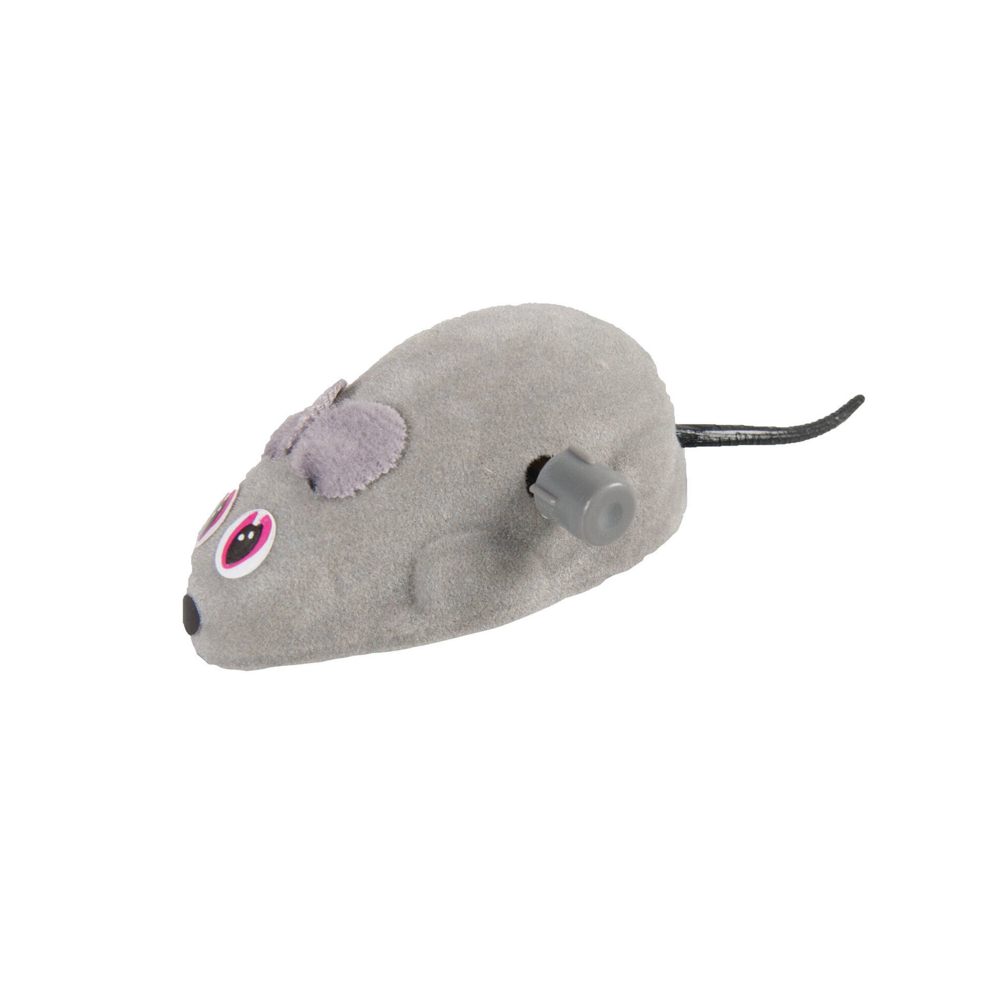 Brinquedo para Gato Rato Rolante Cinza Brinquedo para Gato Rato Rolante Cinza