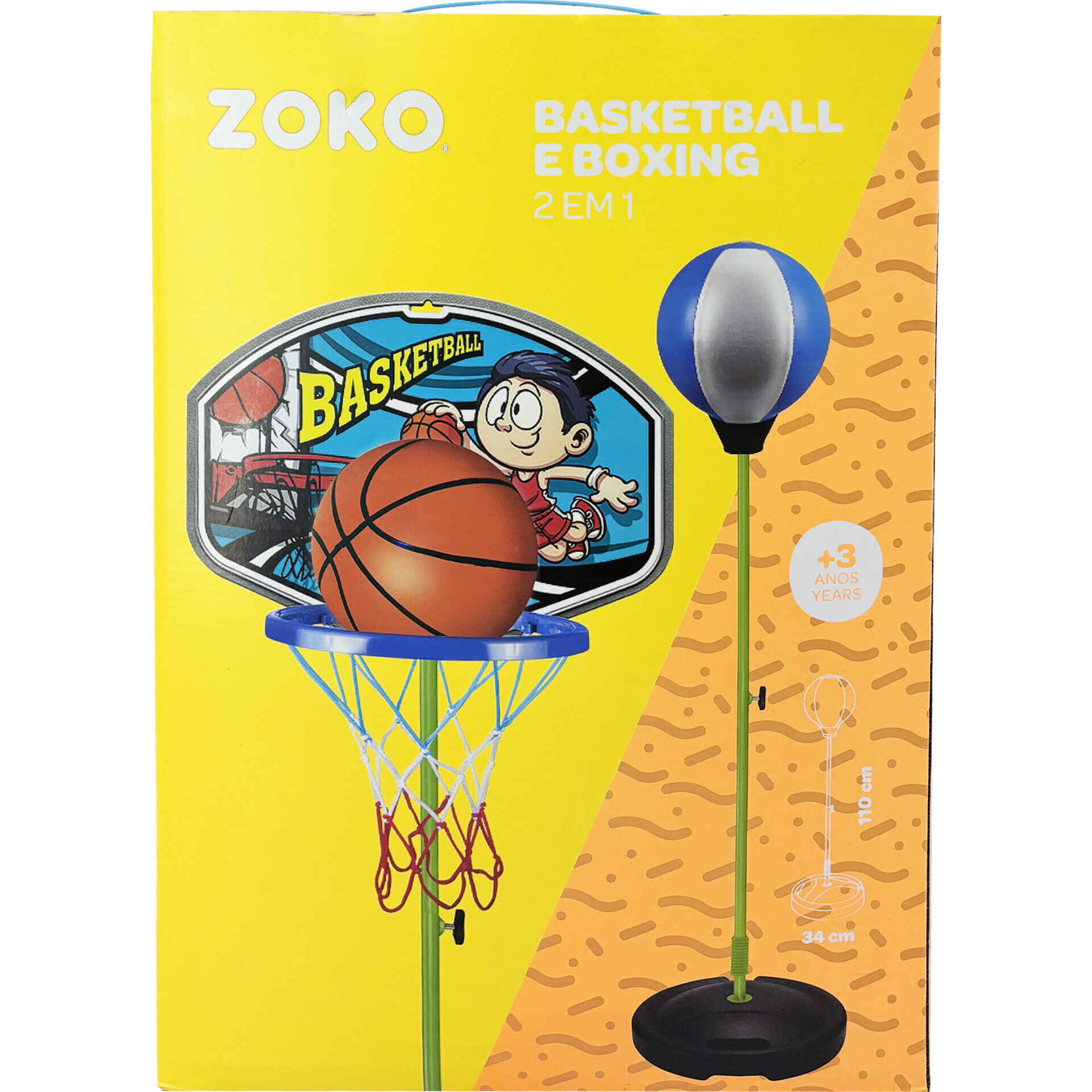Zoko - Basketball e Boxing 2 em 1