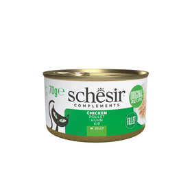 Comida H&uacute;mida para Gato Adulto Frango em Gelatina Schesir
