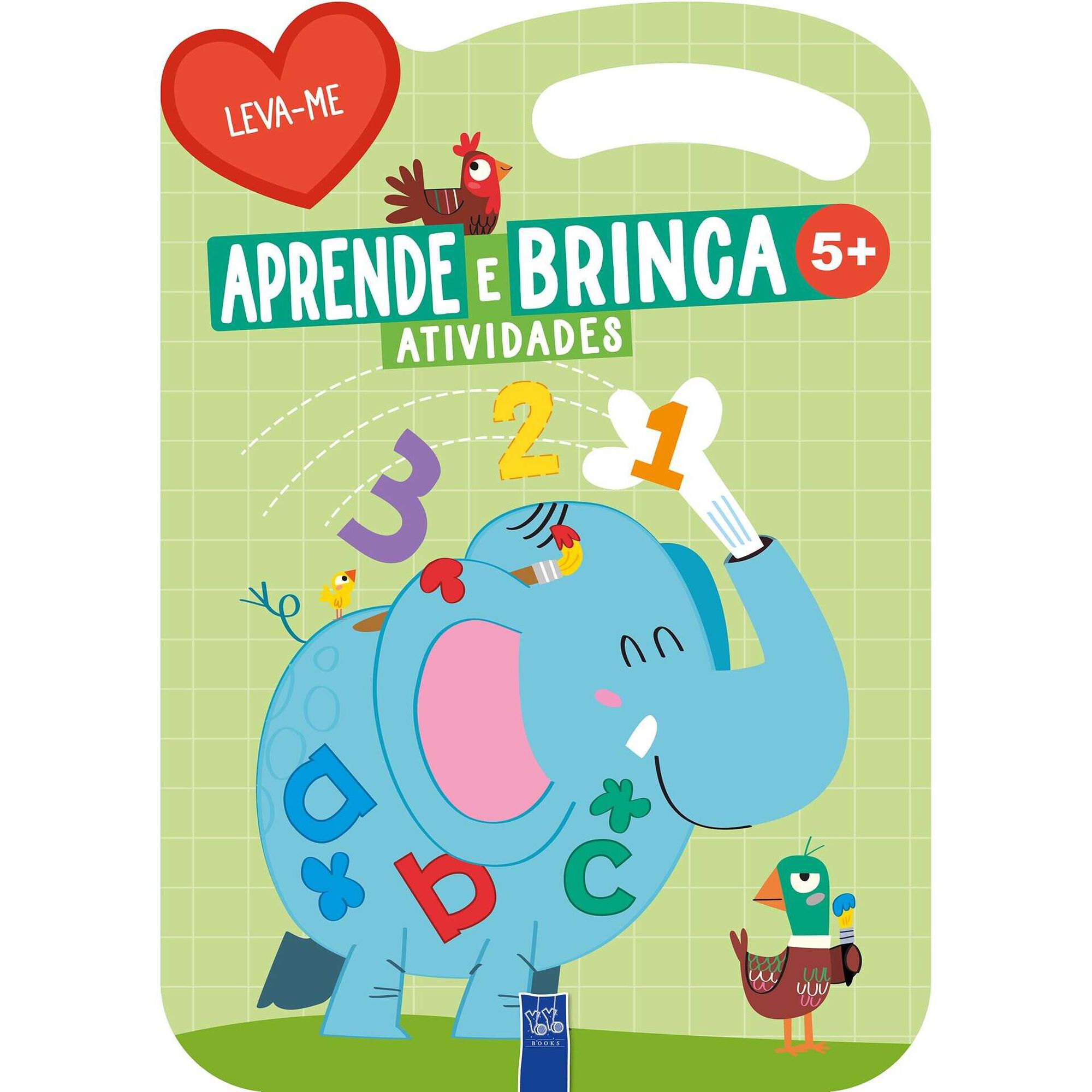 Leva-me - Aprende e Brinca - Atividades 5+ Verde Leva-me - Aprende e Brinca - Atividades 5+ Verde