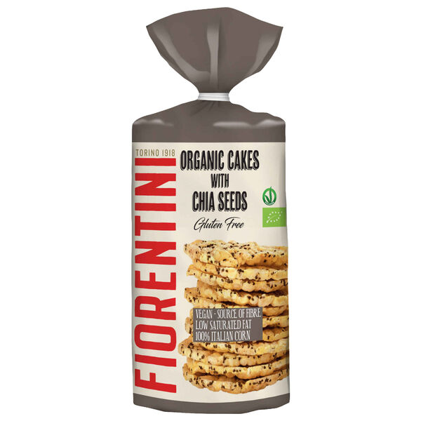 Tortitas de Milho e Chia sem Glúten Fiorentini