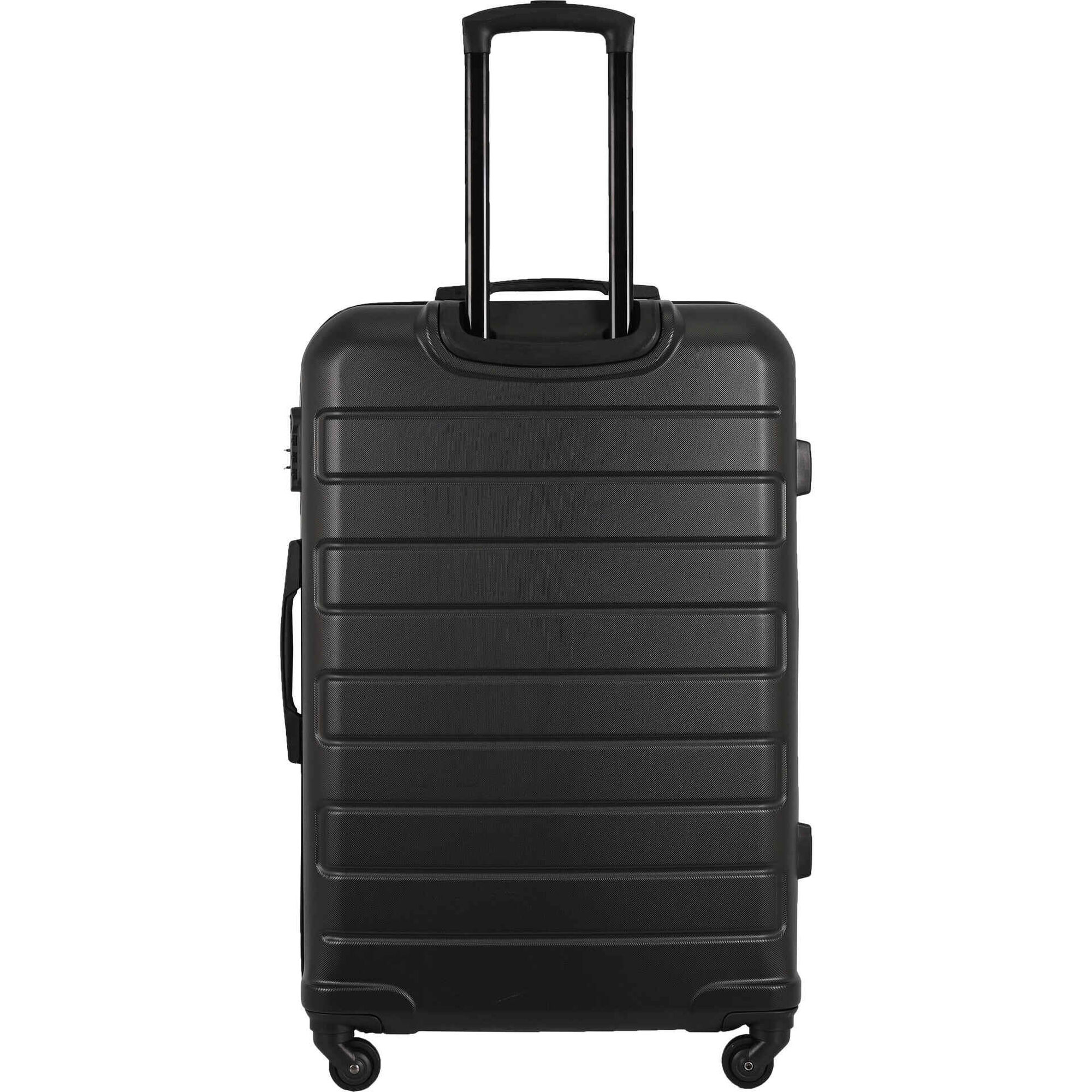 Mala de Viagem Grande 4 Rodas Preta Lifestyle Berg