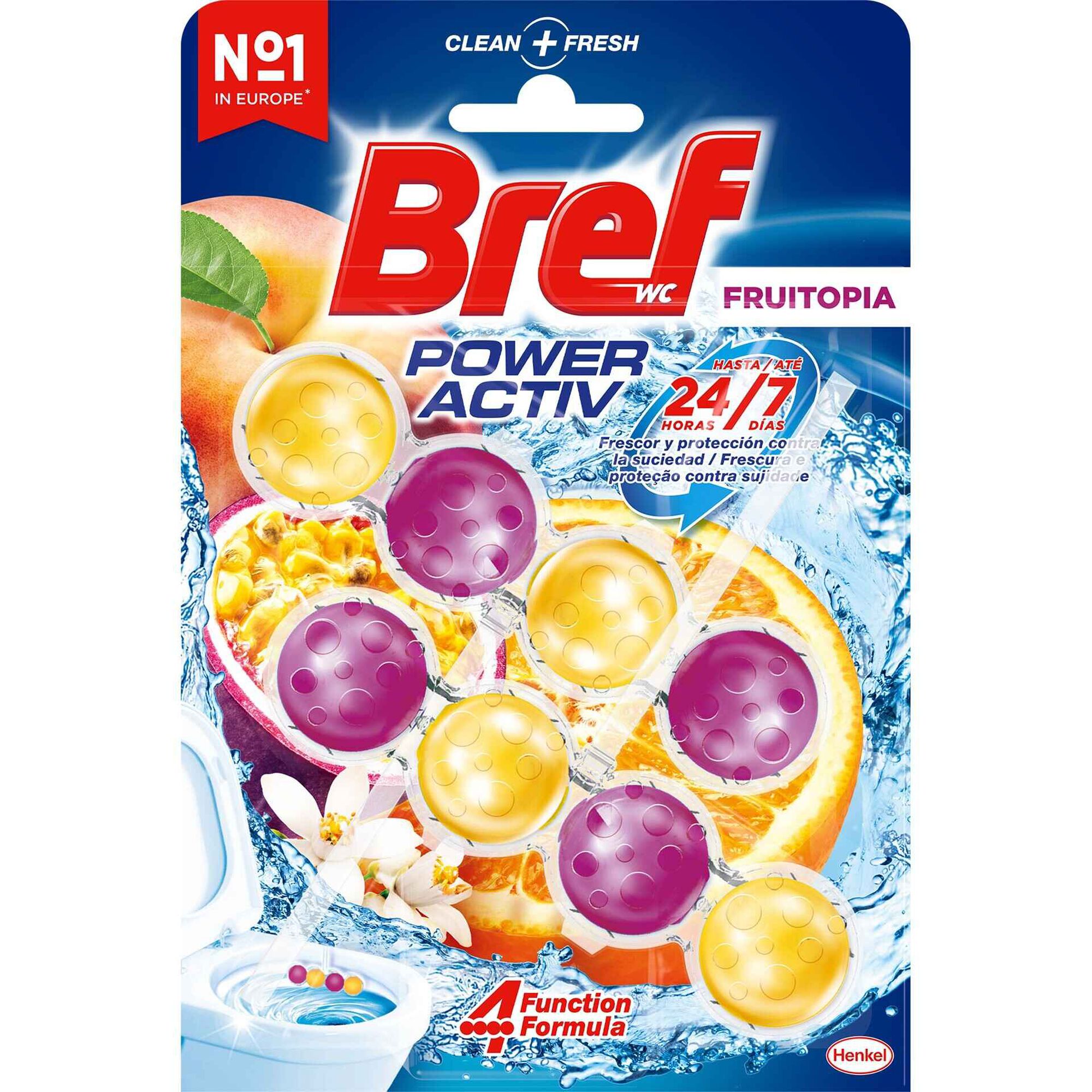 Bloco Sanitário Poder Ativo Fruitopia