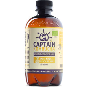 Bebida Kombucha Ananás e Pêssego The Gutsy Captain