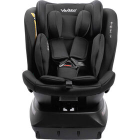 Cadeira Auto I-Size 40-150cm Rotativa Preta Sanna Ibelt Vivitta