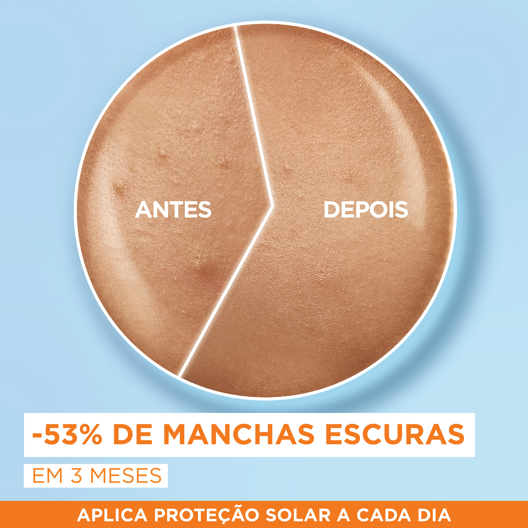 Protetor Solar Fluído Ambre Solaire Anti-Manchas FPS 50+ Protetor Solar Fluído Ambre Solaire Anti-Manchas FPS 50+
