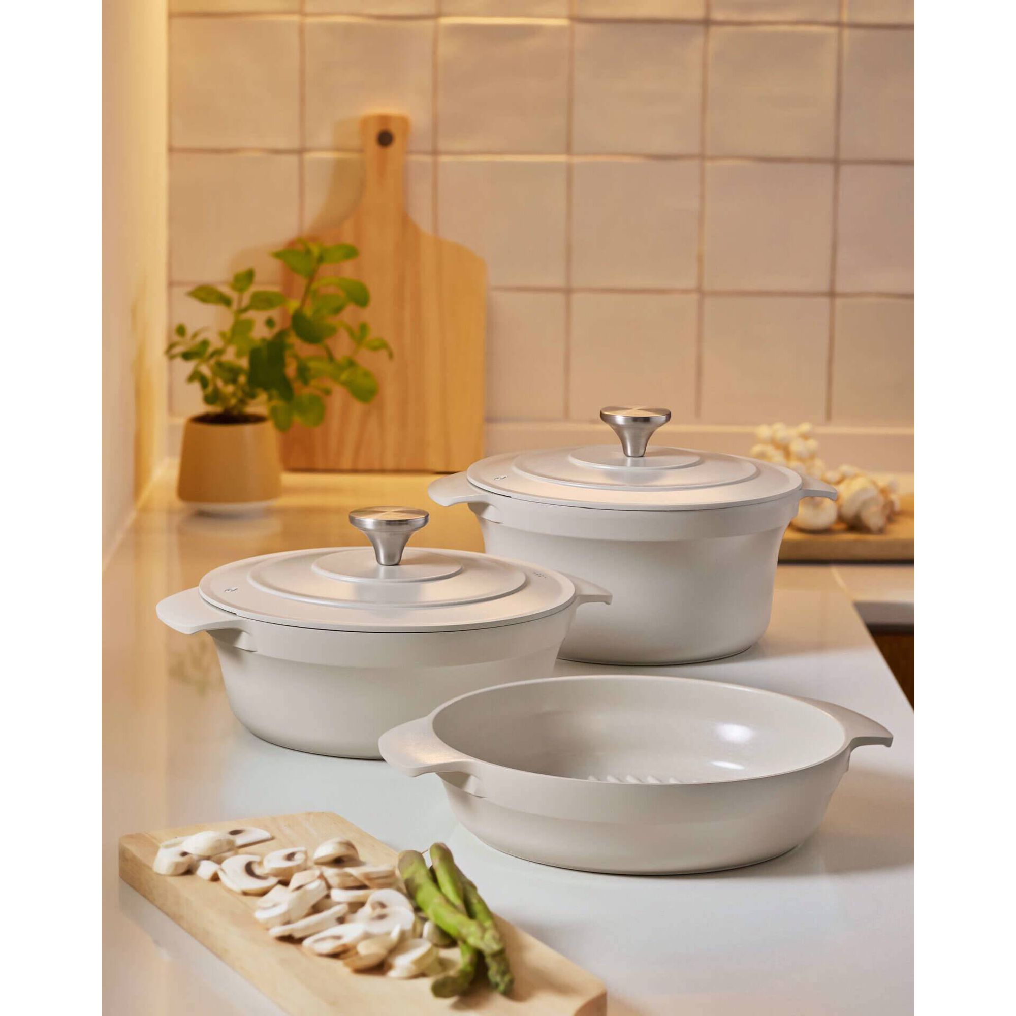 Ca&ccedil;arola Baixa 24cm Alulight Kasa