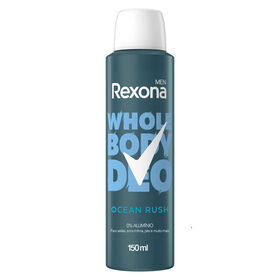 Desodorizante Spray Ocean Rush Todo o Corpo Rexona Men