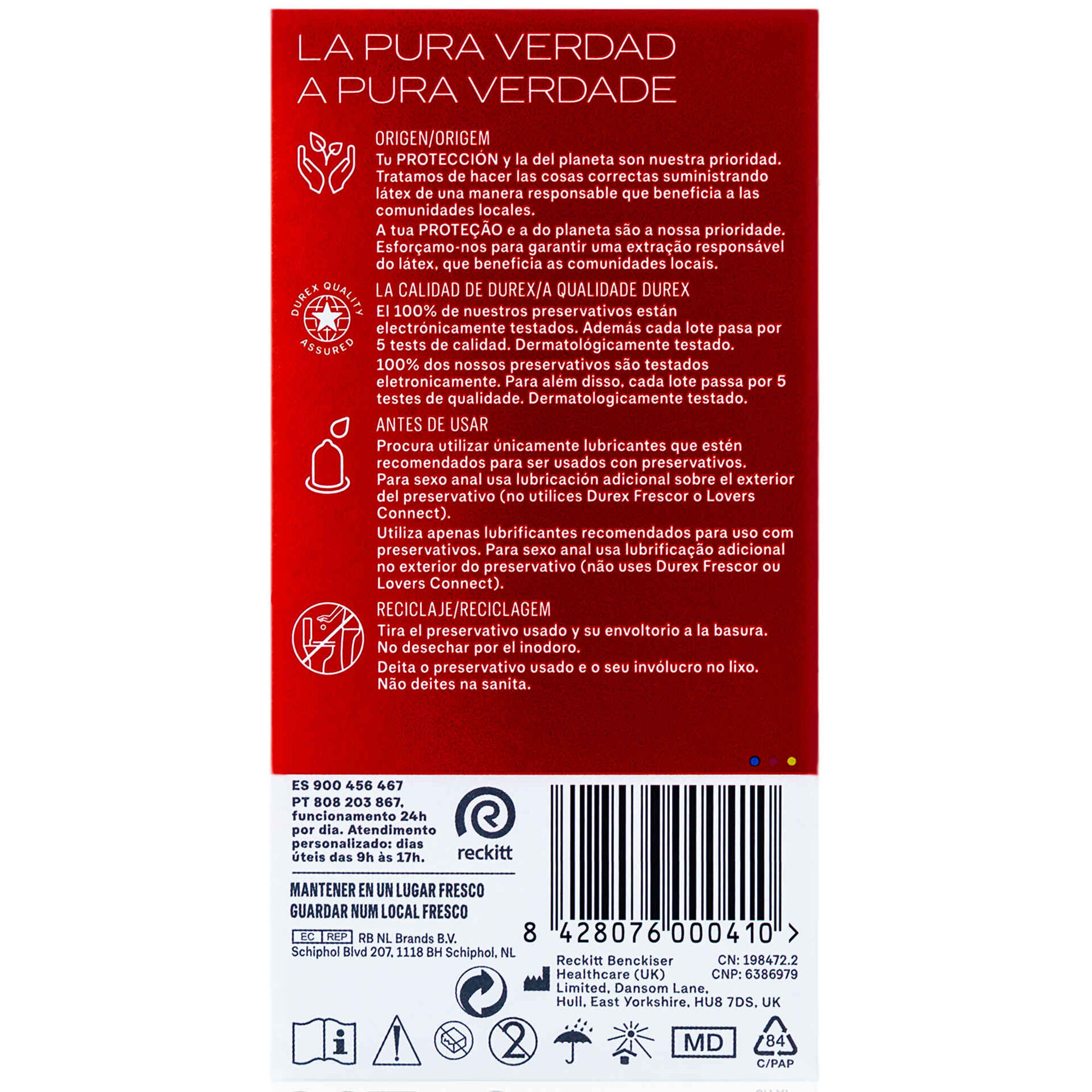 Preservativos Sensitivo XL