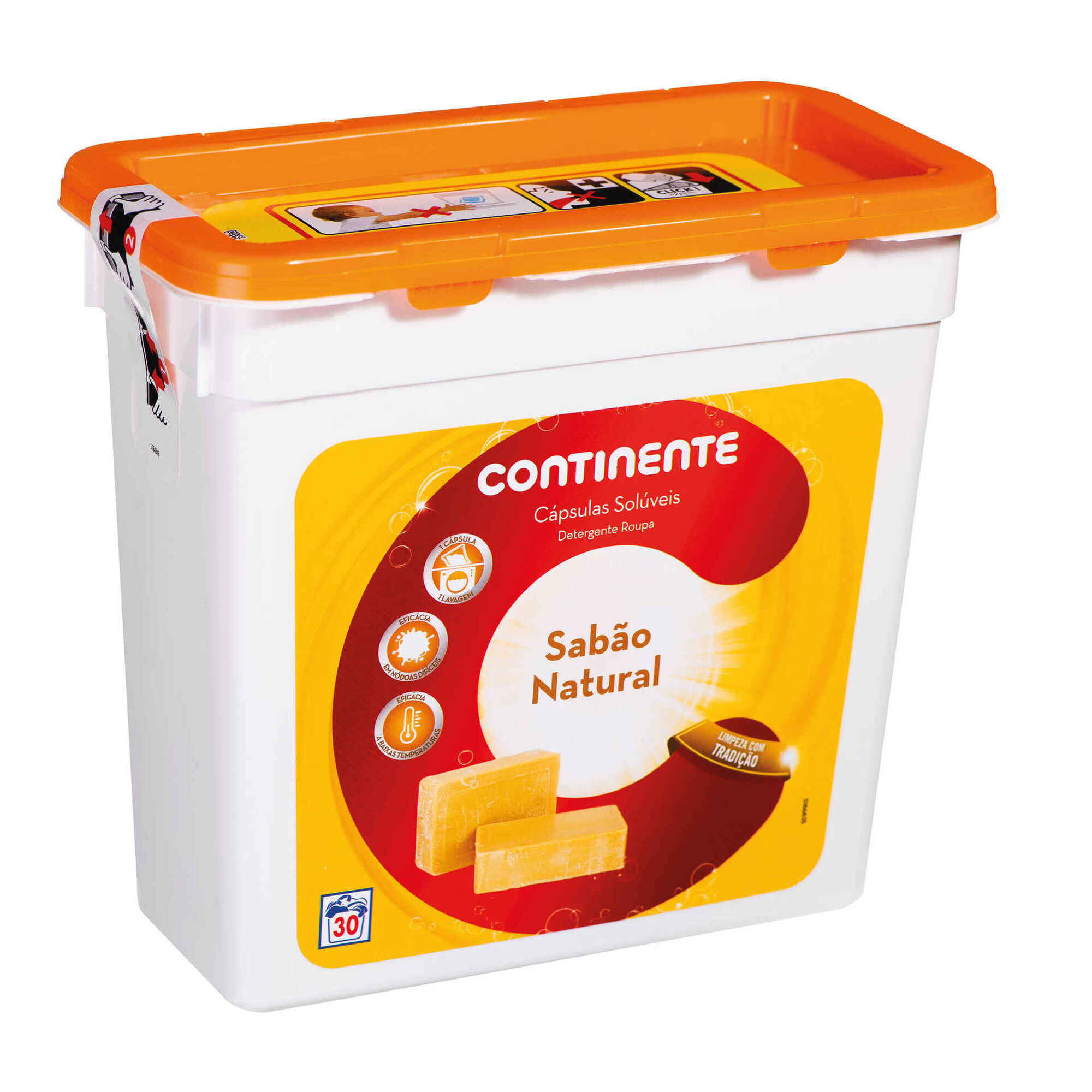 Detergente Máquina Roupa Cápsulas Sabão Natural