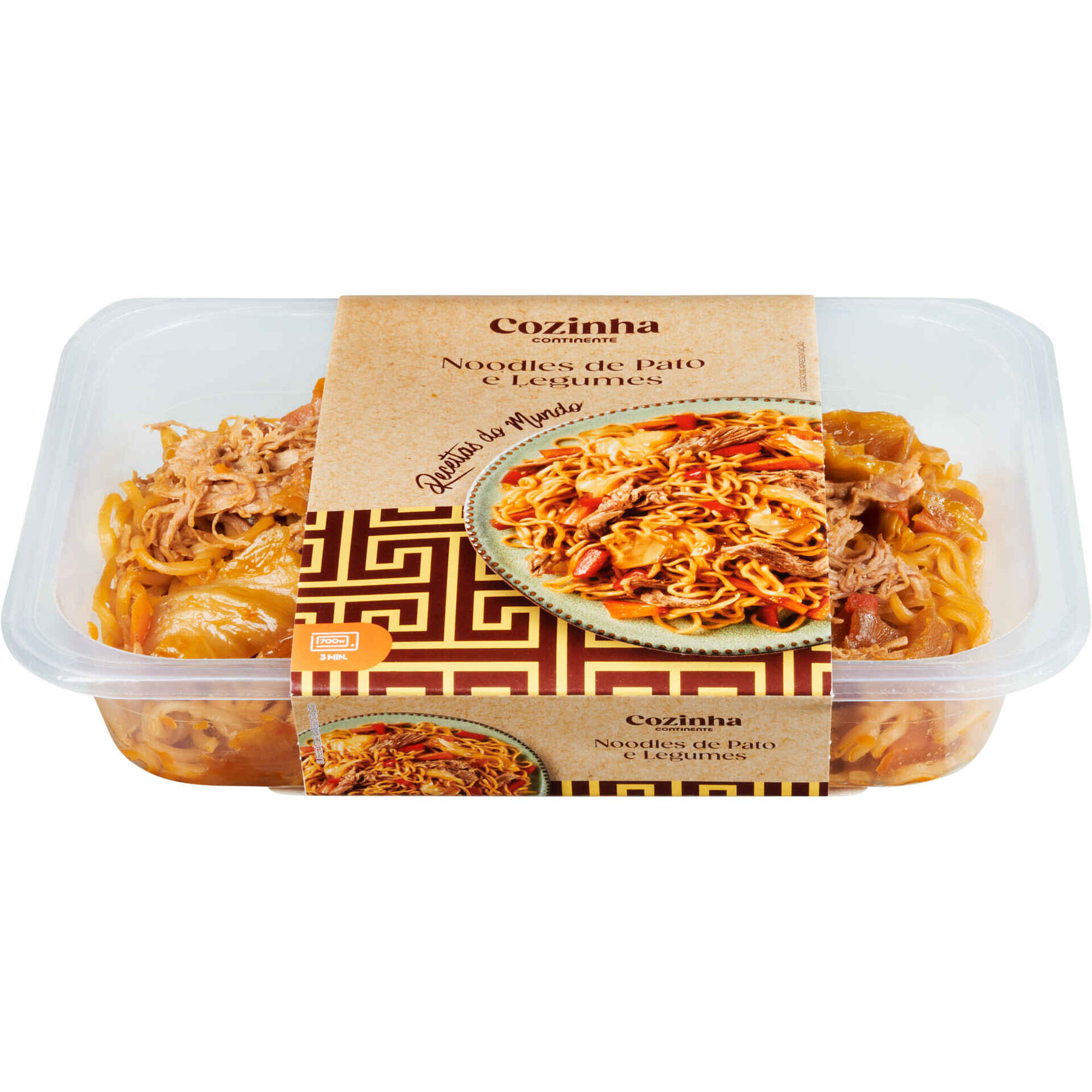 Noodles de Pato e Legumes Cozinha Continente