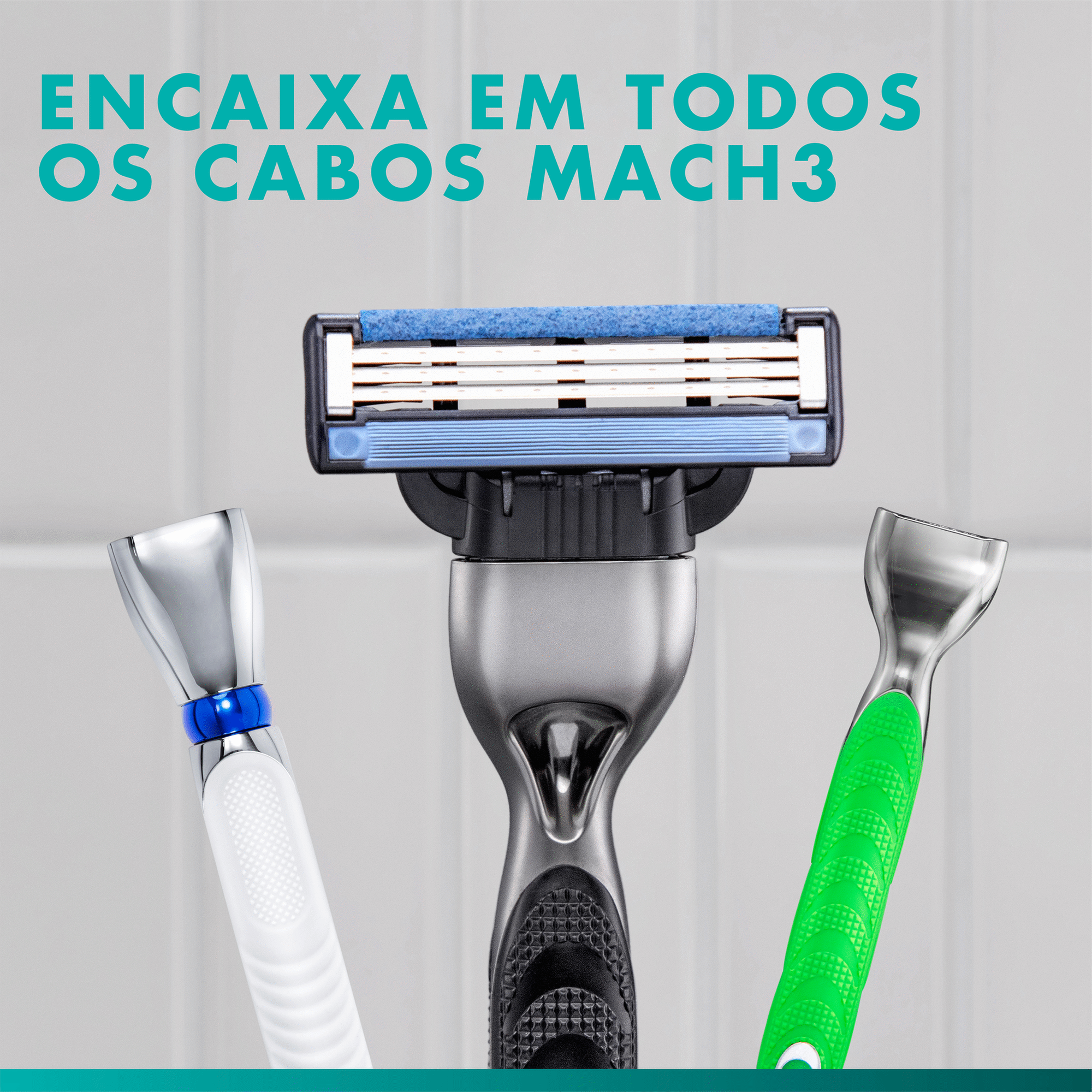 Recarga de Lâminas Mach3