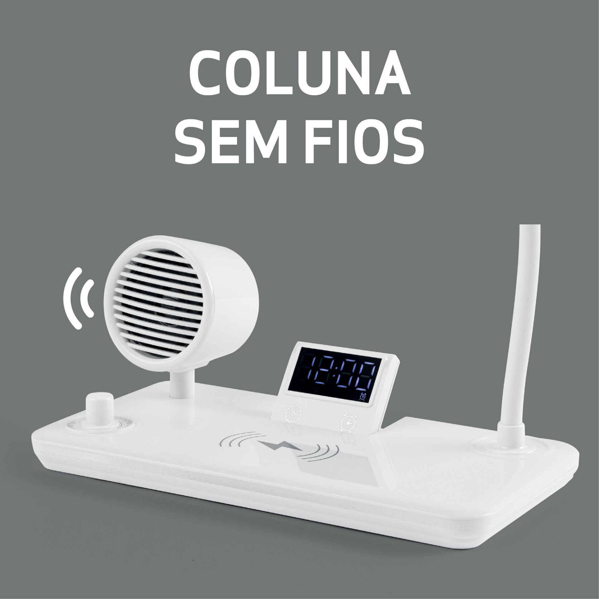 Candeeiro Wireless Smart Play Branco Kasa