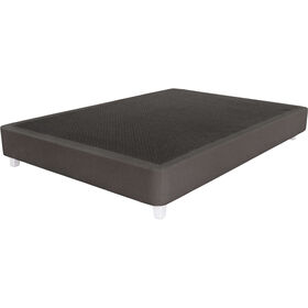 Sommier Nara Anthracite 190x90cm P&eacute;s Retangulares Brancos Dreamura