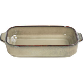 Assadeira Retangular Reativa 27x17cm Castanha Kasa