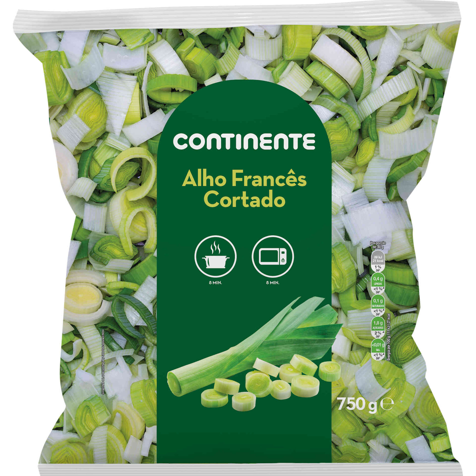 Alho Franc&ecirc;s Cortado Continente